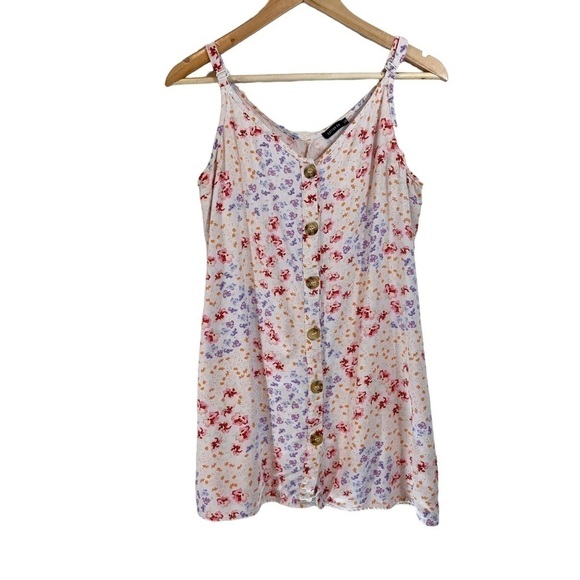 Cotton On Dresses & Skirts - Cotton On Linen Blend Floral Mini Dress